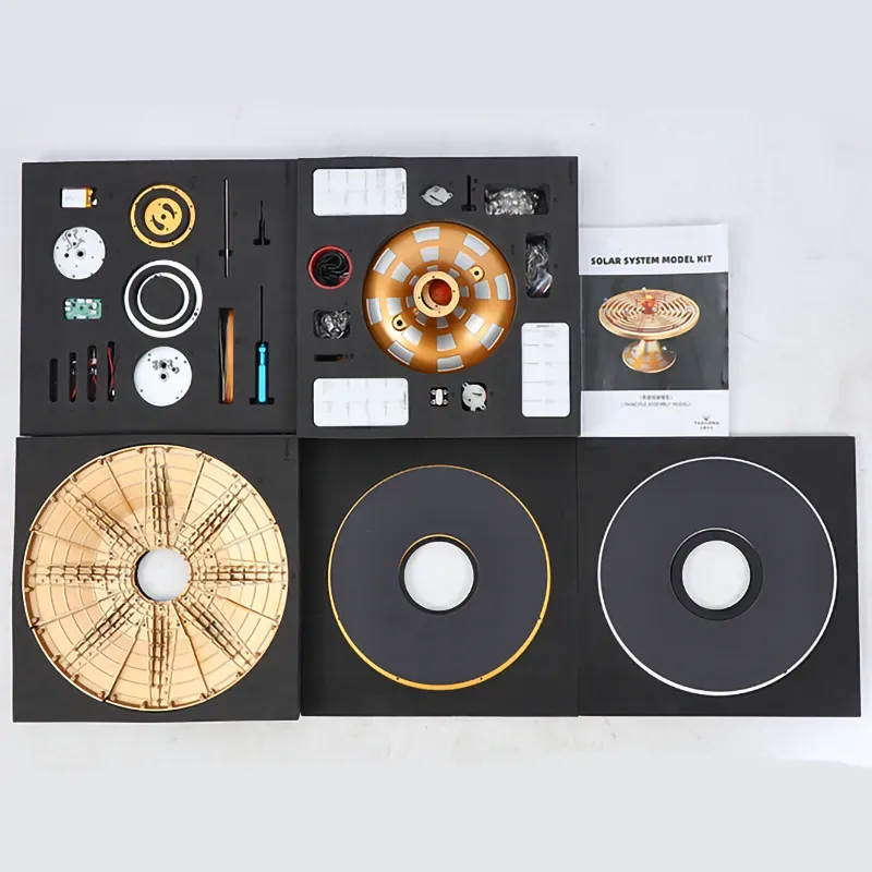 Full-Metal Mechanical Solar System Model Kit – Dynamic Orbital Orrery