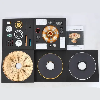 Full-Metal Mechanical Solar System Model Kit – Dynamic Orbital Orrery