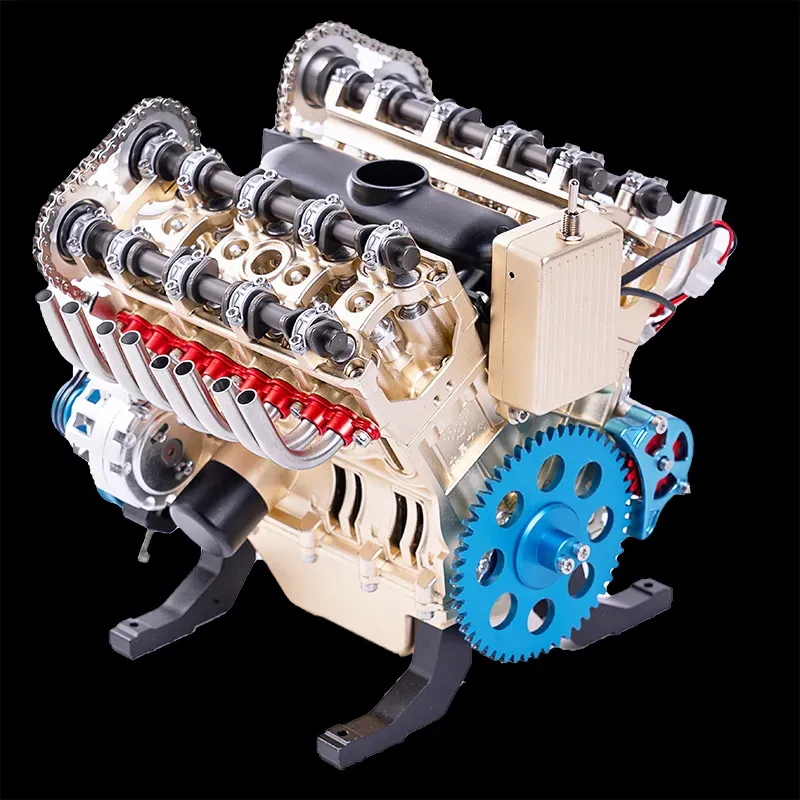 1:3 Full Metal V8 Engine Model Kit