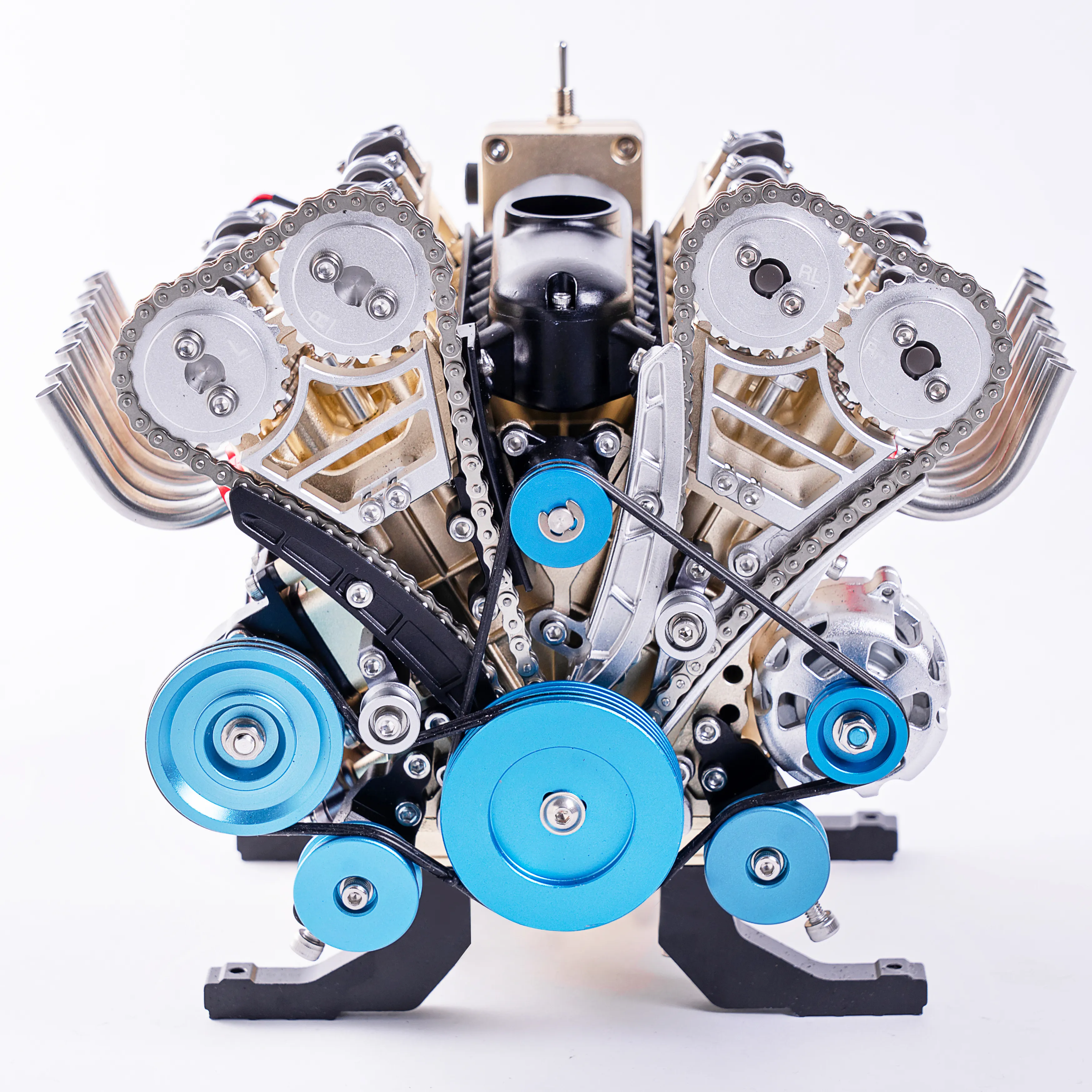 1:3 Full Metal V8 Engine Model Kit