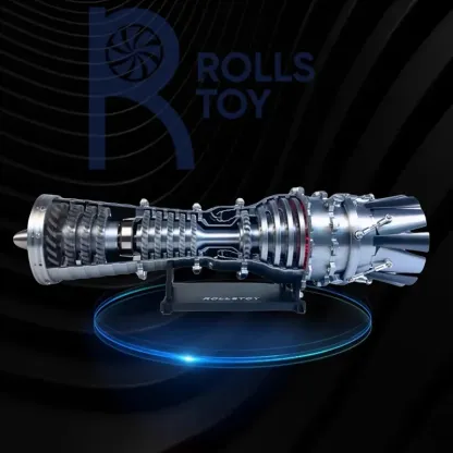 GE-J79 Fighter Jet Turbo Engine Model (DIY Assembly)