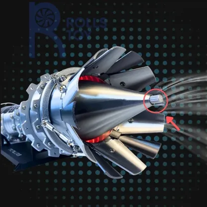 GE-J79 Fighter Jet Turbo Engine Model (DIY Assembly)