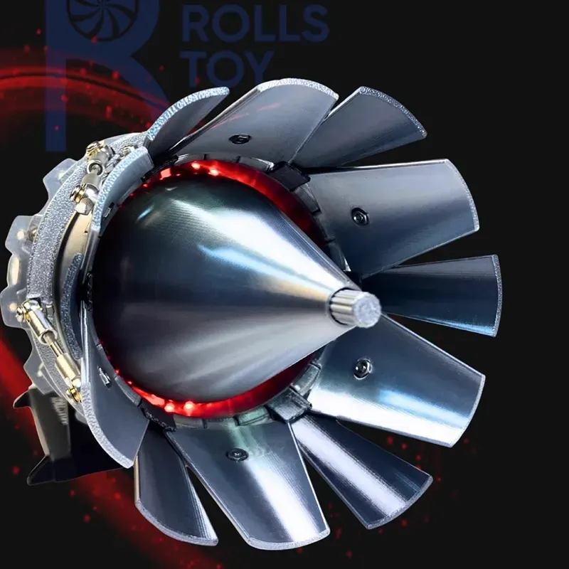 GE-J79 Fighter Jet Turbo Engine Model (DIY Assembly)