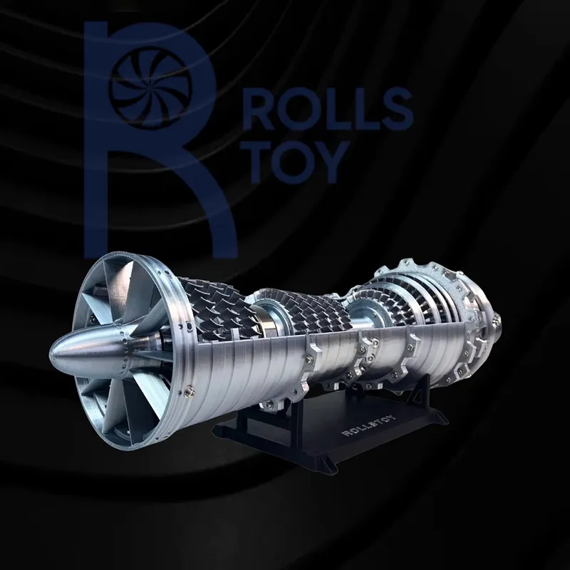GE-J79 Fighter Jet Turbo Engine Model (DIY Assembly)