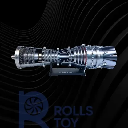 GE-J79 Fighter Jet Turbo Engine Model (DIY Assembly)