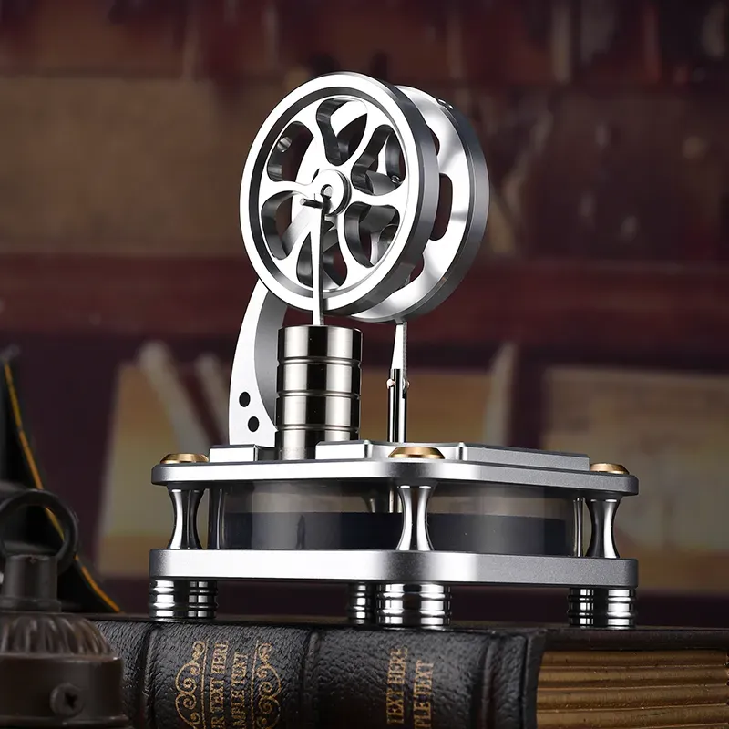 Low/High-Temperature Full-Metal Stirling Engine Series