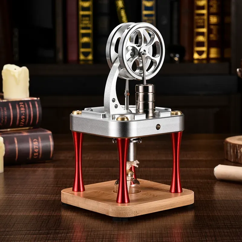 Low/High-Temperature Full-Metal Stirling Engine Series