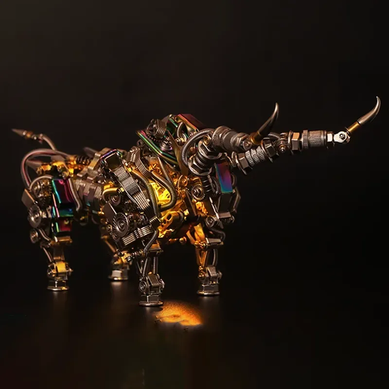 3D Metal Puzzles Series Mechanical Bull