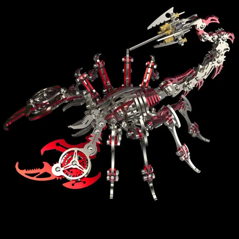 3D Metal Puzzles Series Mechanical poisonous scorpion-Eagledigi