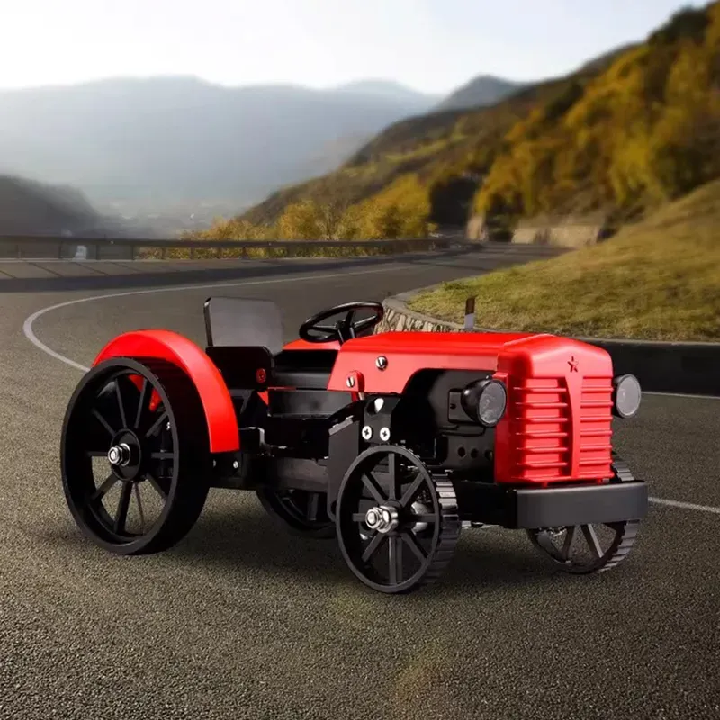 Metal Tractor Model Kit DM616