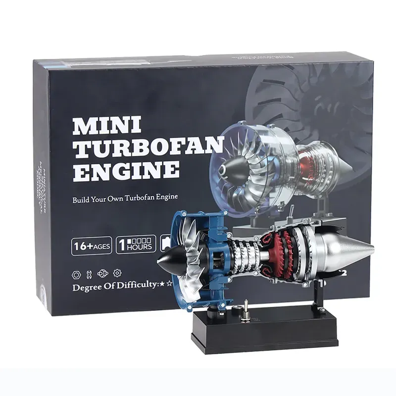 Mini Turbofan Engine Model Kit DM122 – Full Metal