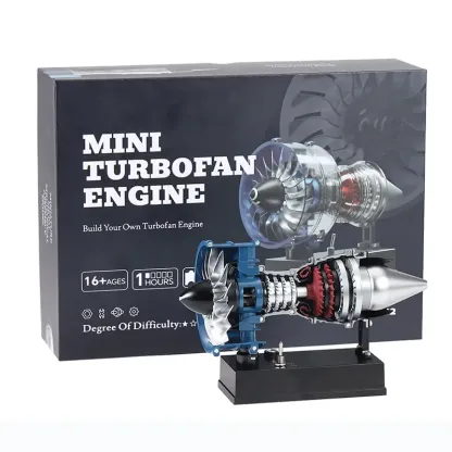 Mini Turbofan Engine Model Kit DM122 – Full Metal
