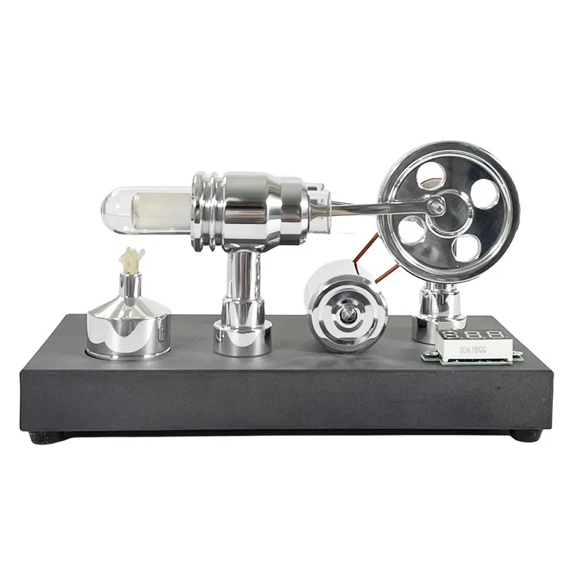 Mirror-Finish Stirling Engine