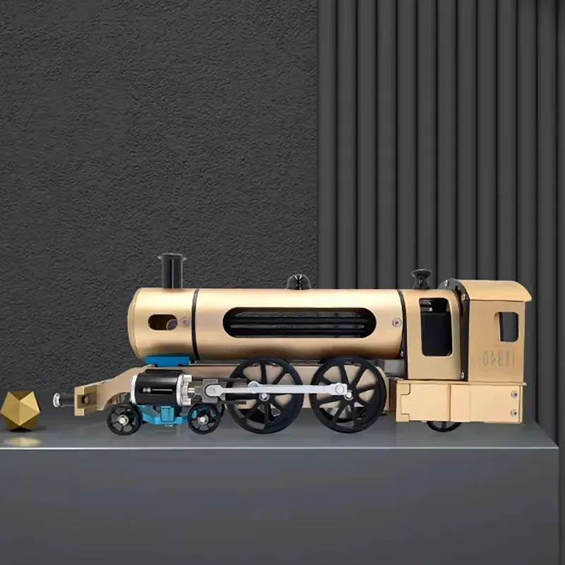 Steam Train Model Kit DM21-Motorized Metal Build