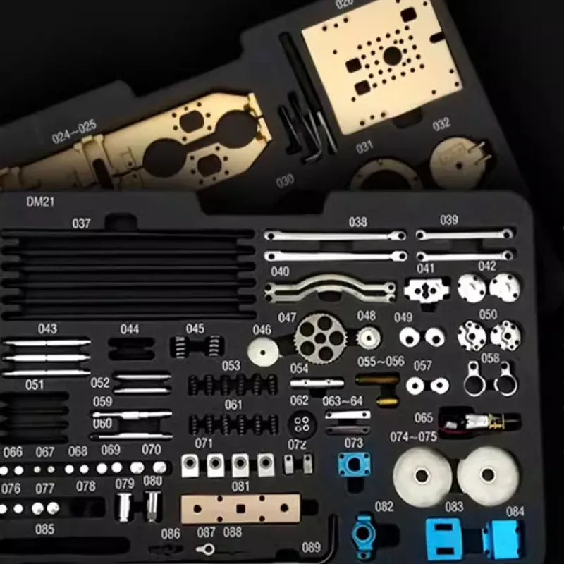 Steam Train Model Kit DM21-Motorized Metal Build