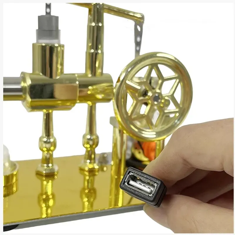 Stirling Balance Single-Cylinder Model
