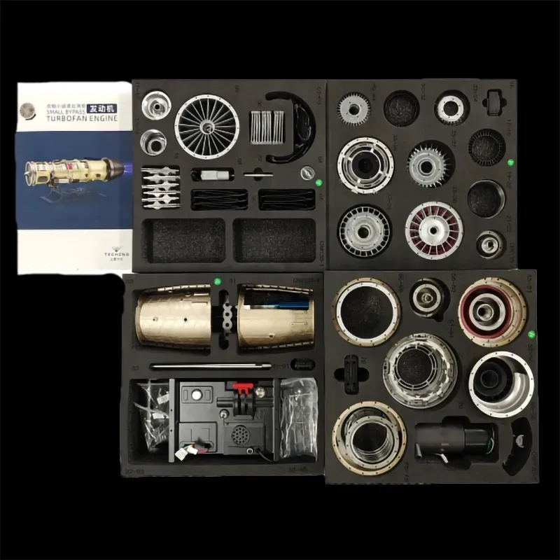 Teching 1/10 Scale Full-Metal F-35 Turbofan Engine Model Kit