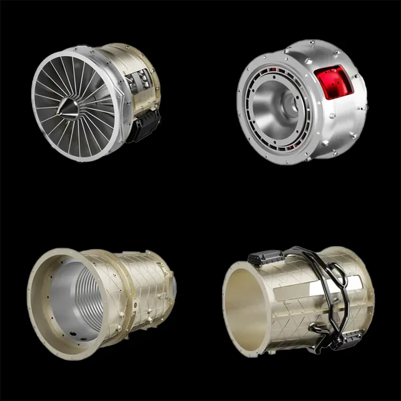 Teching 1/10 Scale Full-Metal F-35 Turbofan Engine Model Kit