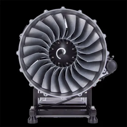 Twin-Spool Aircraft Turbofan Engine Kit – 1/10 DIY All-Metal Model