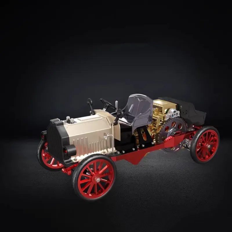 Vintage Car Model Kit DM227-App Controlled Metal Build