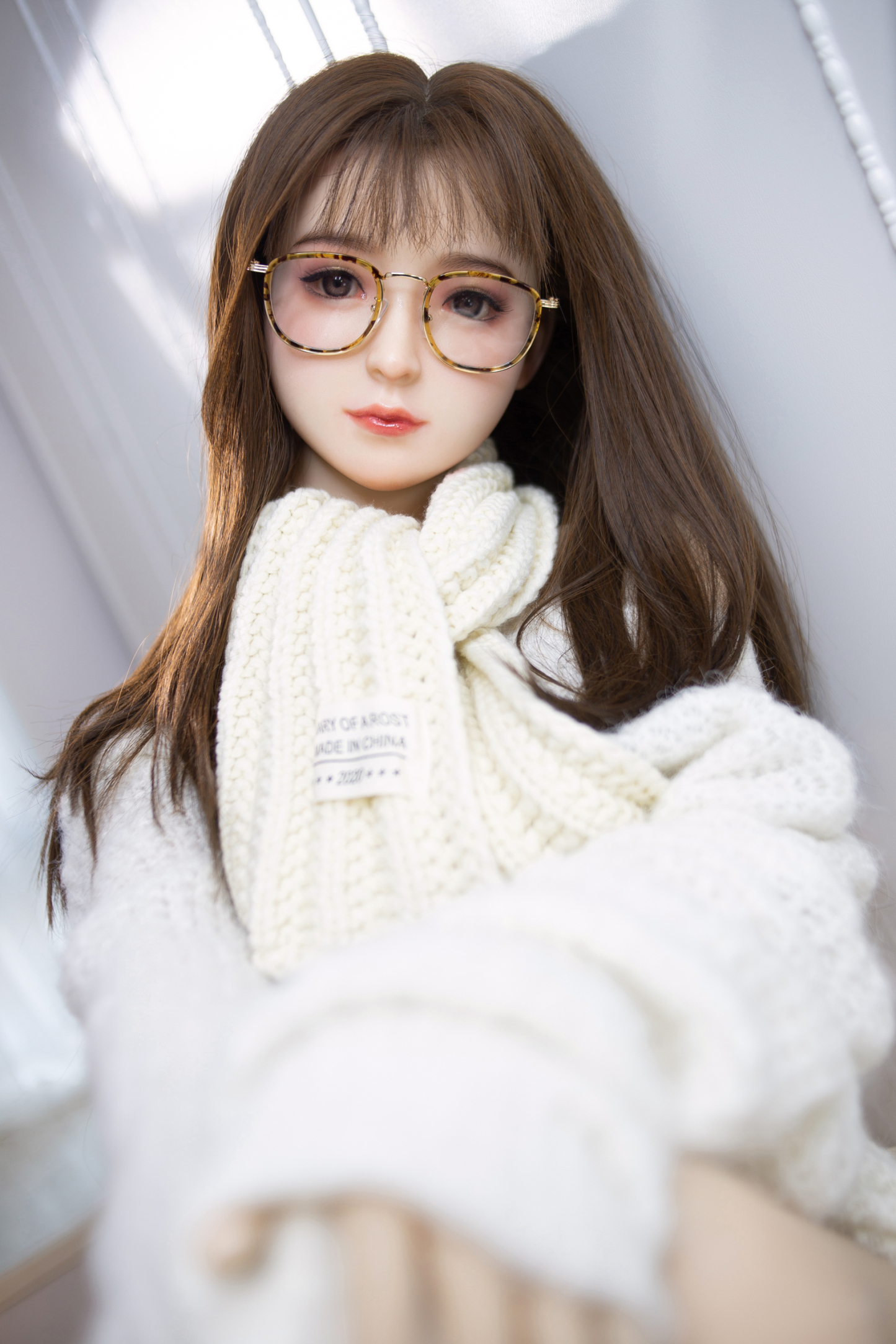 AIBEI |  Eden- 4ft10 /148cm Small Breast Silicone Head+TPE Body Sex Doll