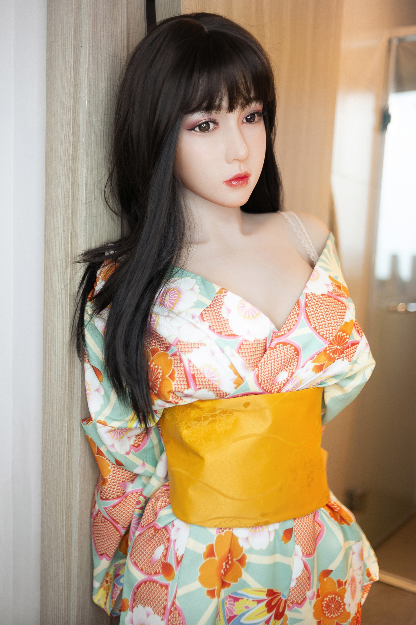 AIBEI | Jill- 5ft2/158cm Medium Breast Silicone Head+TPE Body Sex Doll