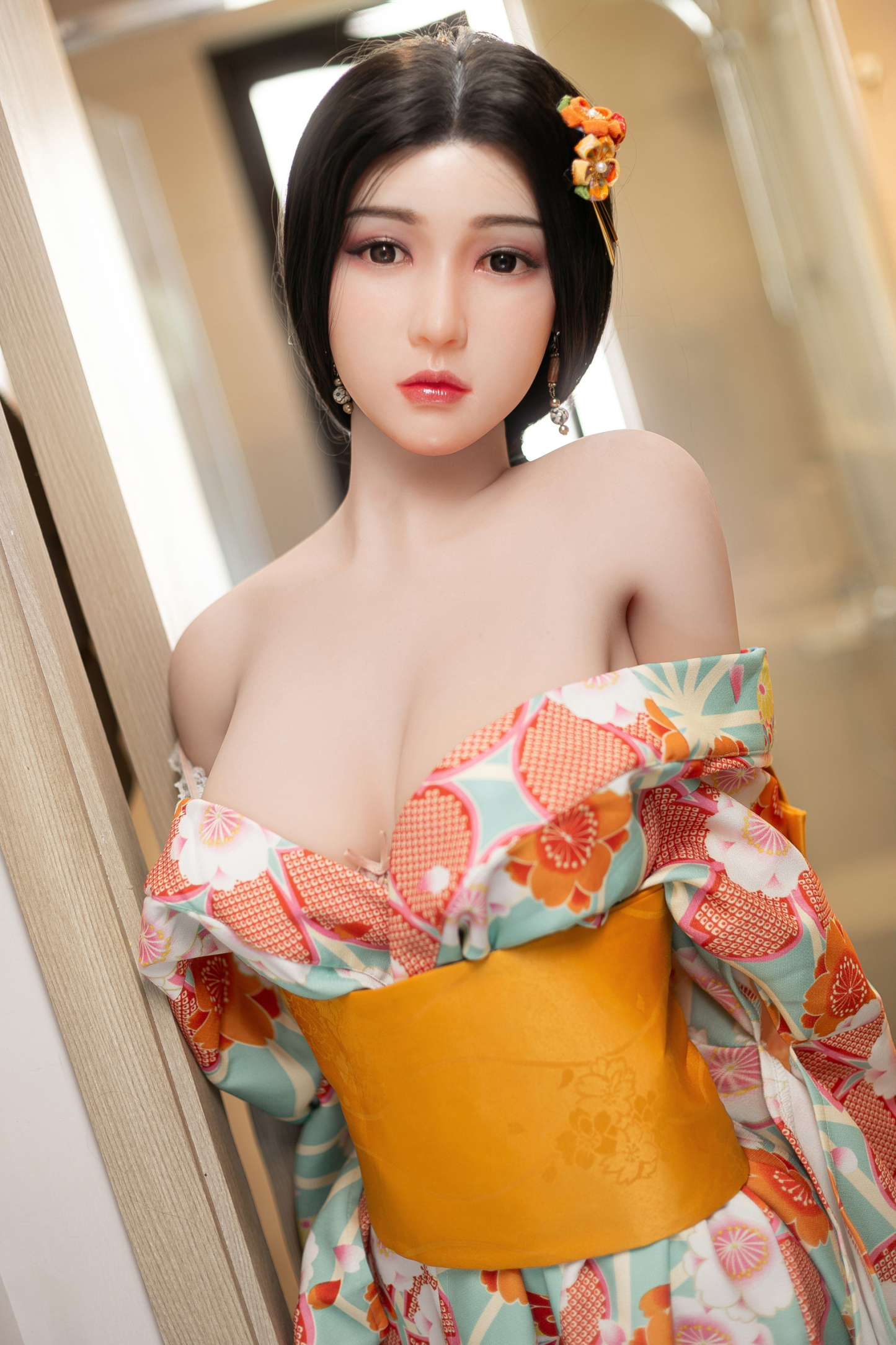 AIBEI | Jill- 5ft2/158cm Medium Breast Silicone Head+TPE Body Sex Doll
