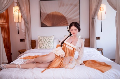 UMDOLL | Orchid - 5Ft4(163cm) Chinese Cassical Style Realistic Sex Doll (Silicone Doll)-First Love Doll