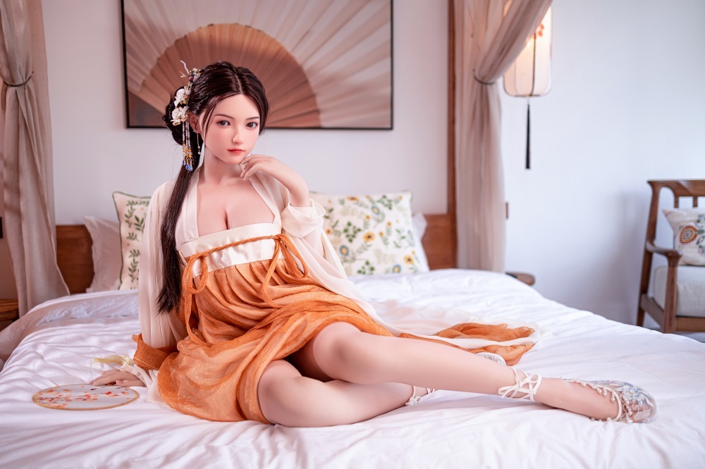 UMDOLL | Orchid - 5Ft4(163cm) Chinese Cassical Style Realistic Sex Doll (Silicone Doll)-First Love Doll