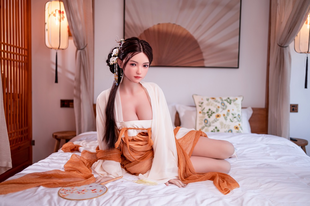 UMDOLL | Orchid - 5Ft4(163cm) Chinese Cassical Style Realistic Sex Doll (Silicone Doll)-First Love Doll