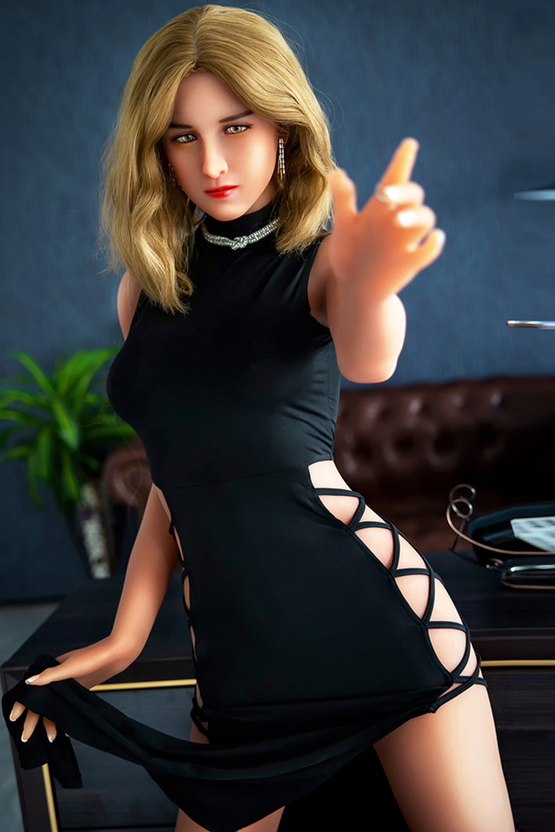 Nikita - 173cm (5ft8) Small Breast Sex Doll With Short Blonde Hair (In Stock US)-First Love Doll