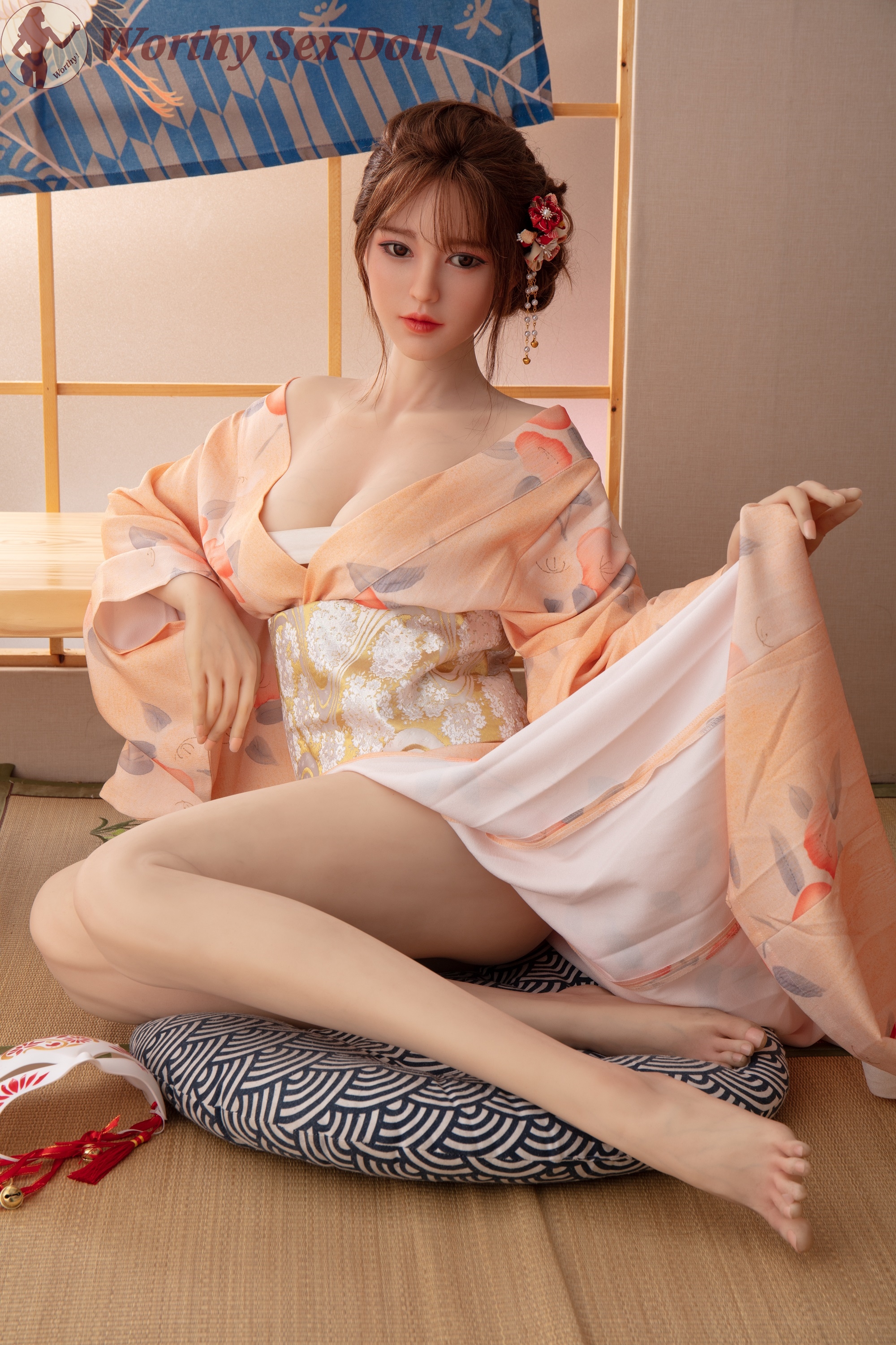 JX Doll | Ramey- 5ft 7/170cm Japanese Style Gorgeous Ultra Realistic Silicone Sex Doll(150/160/170)