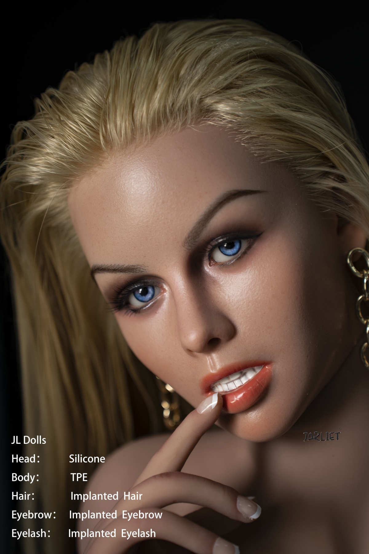 Jarliet | Blanche -4ft 10/148cm E-Cup Silicone head Sex Doll