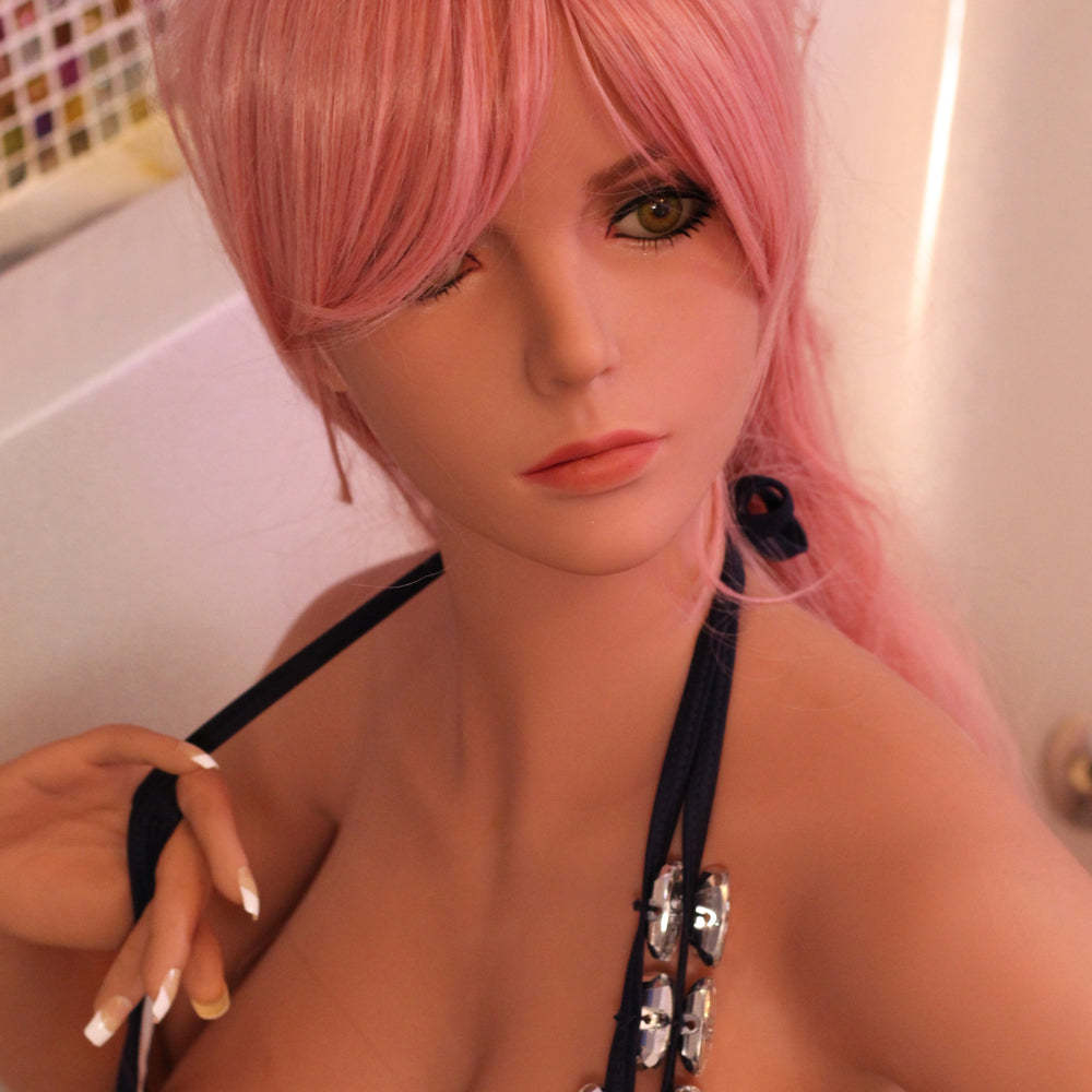 Avah - 5ft 2(158cm) Gorgeous Ultra realistic TPE Sex Doll With Pink Hair-First Love Doll