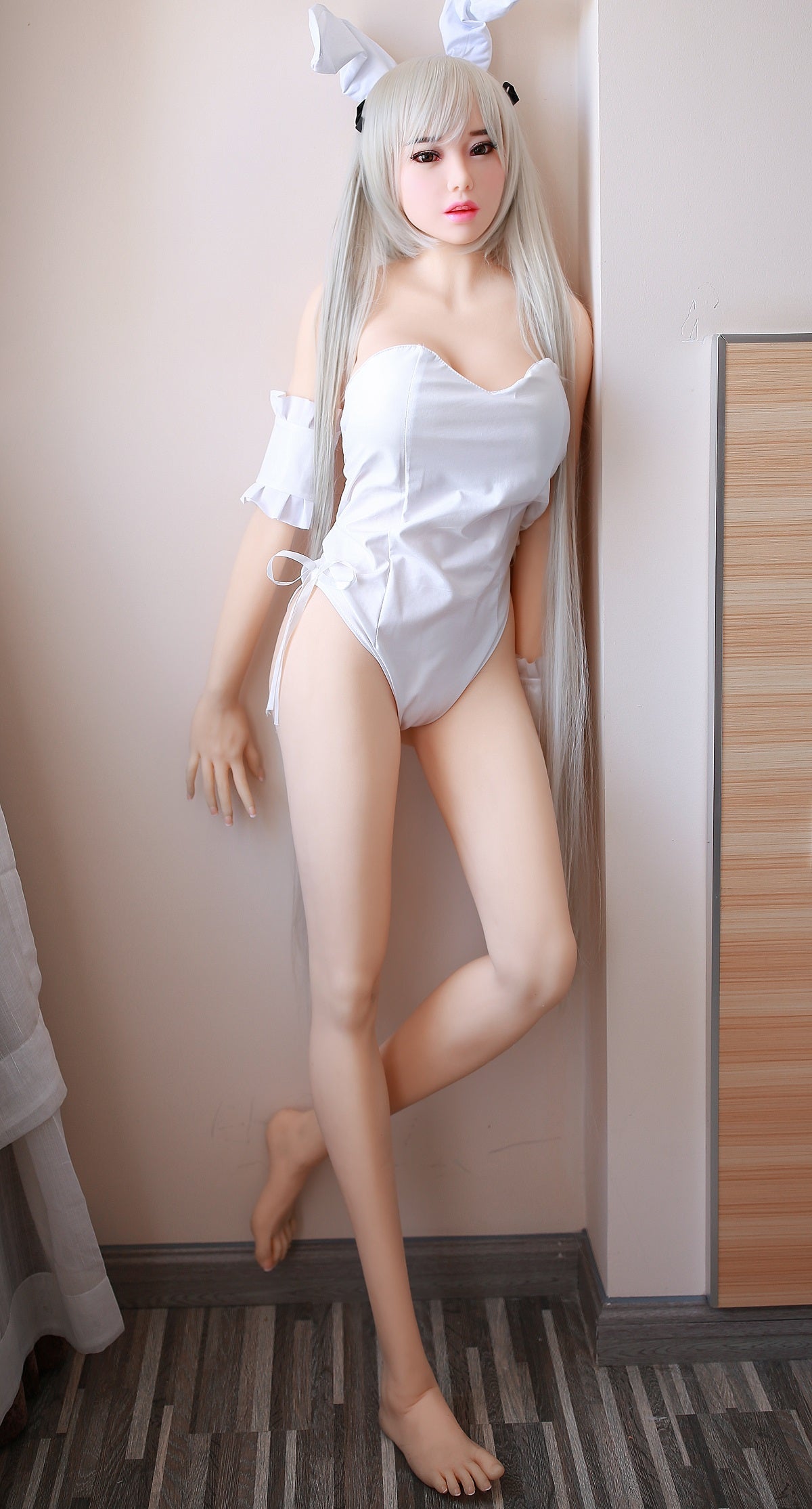 Denali - 5Ft2(158cm) Top Quality TPE Sex Doll With White Hair (In Stock EU)-First Love Doll
