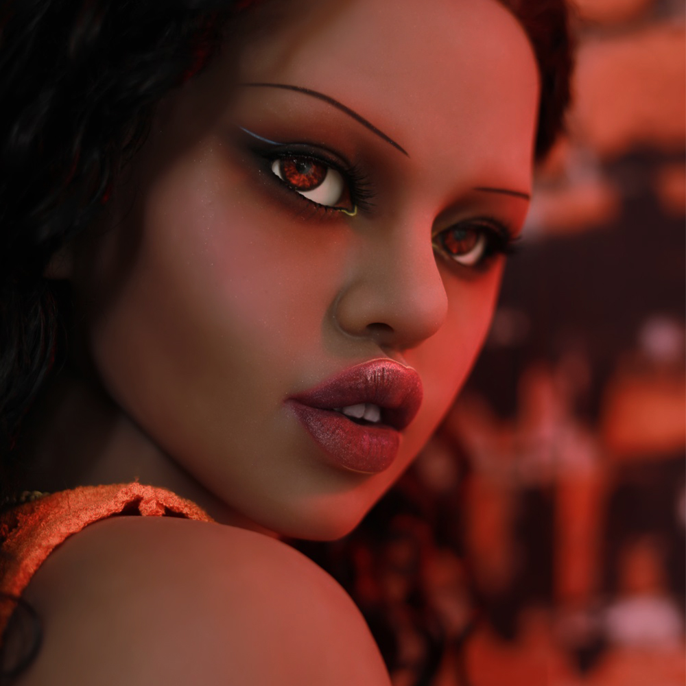 Catalina - 5ft 7 (170cm) Realistic TPE Black Sex Doll (In Stock US)