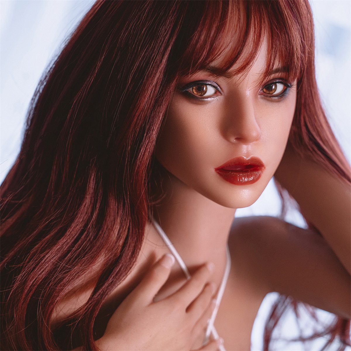 Pinhaka - 5ft 5/164cm Movablejaw Full Silicone Head Sex Doll