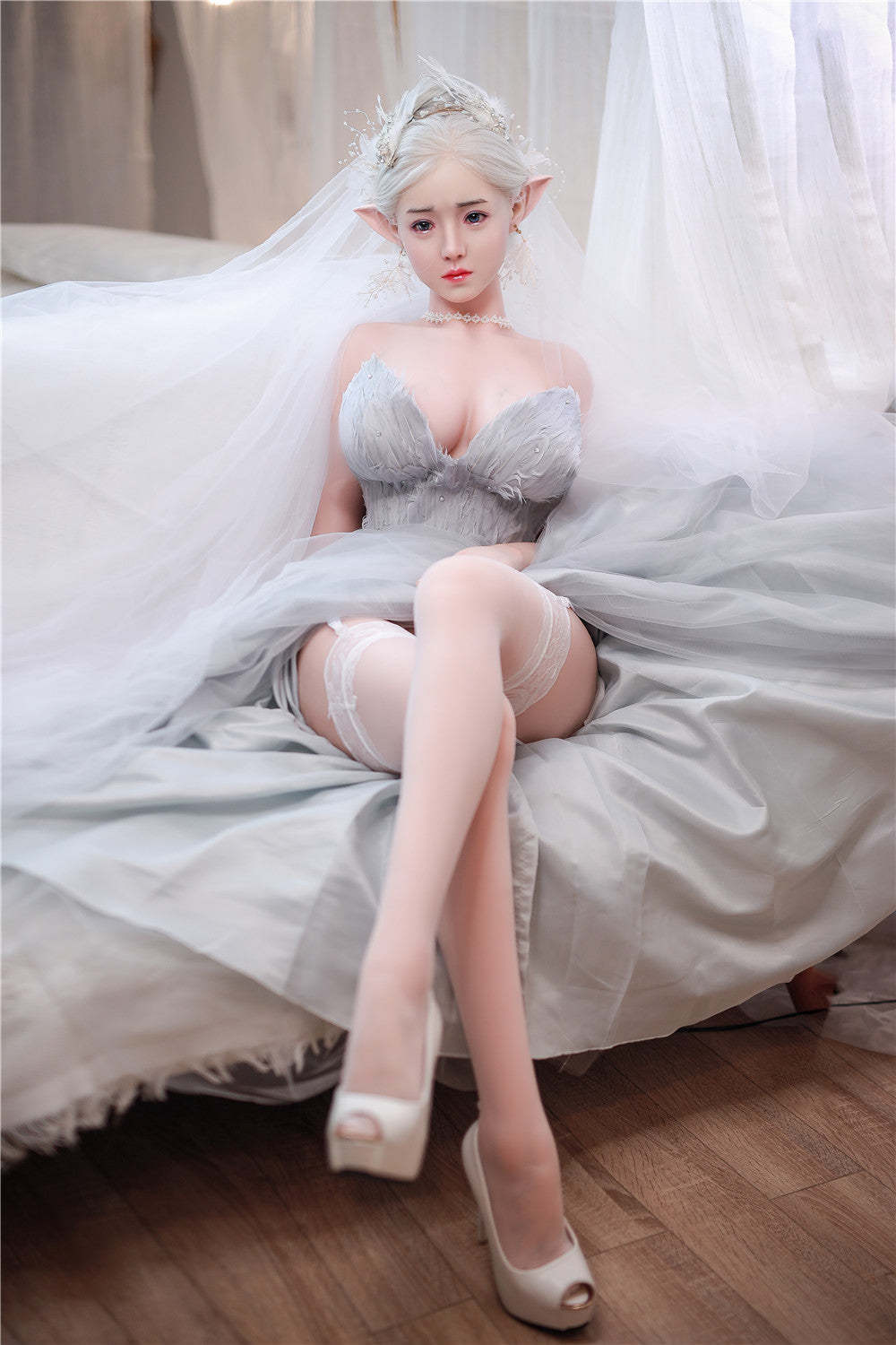 JY | JingYa-5ft 2/157cm Silicone Head Big Breasts Sex Doll