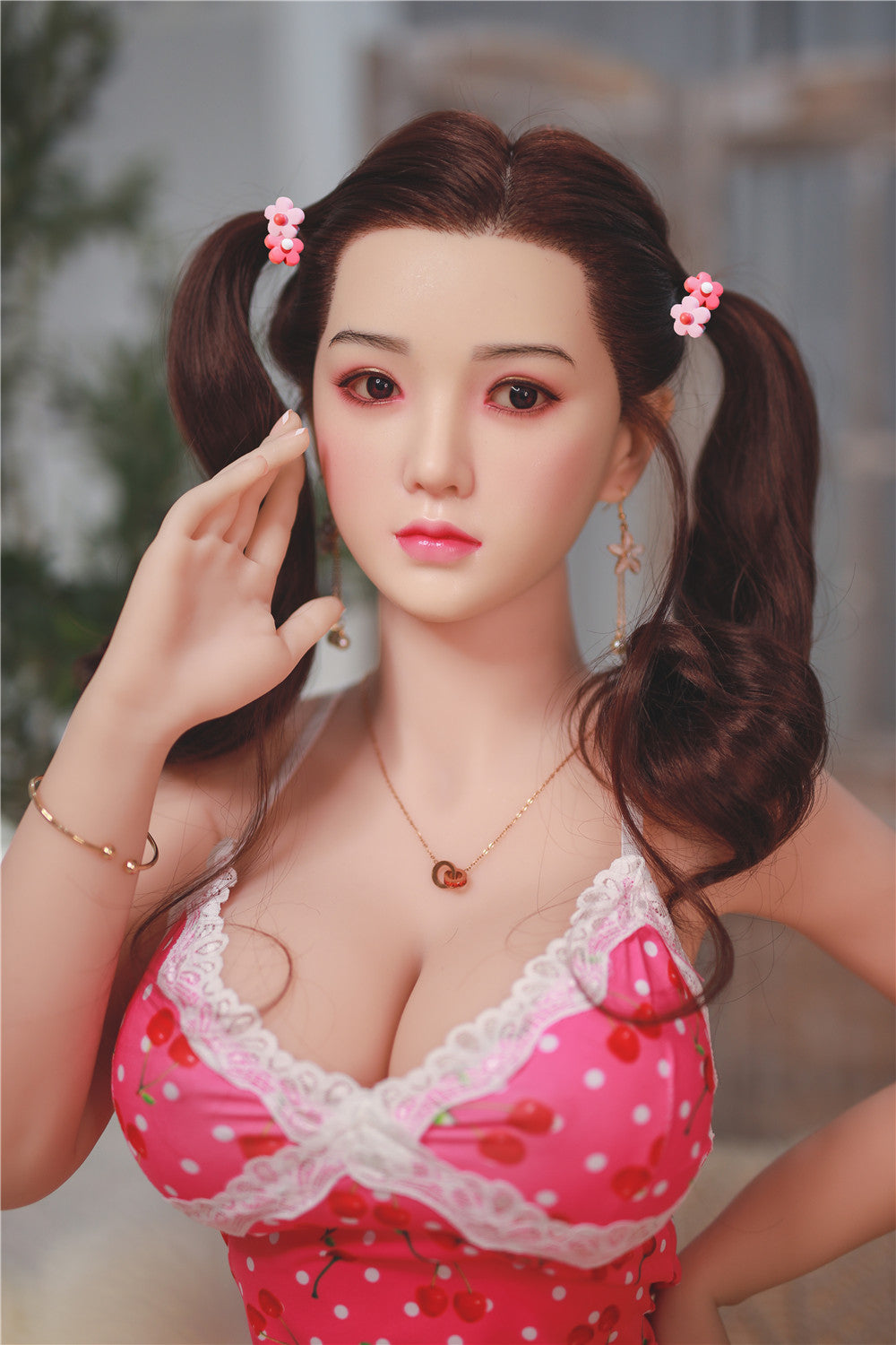 JY | Huizi-4ft 10/148cm Silicone Head Big Breasts Sex Doll