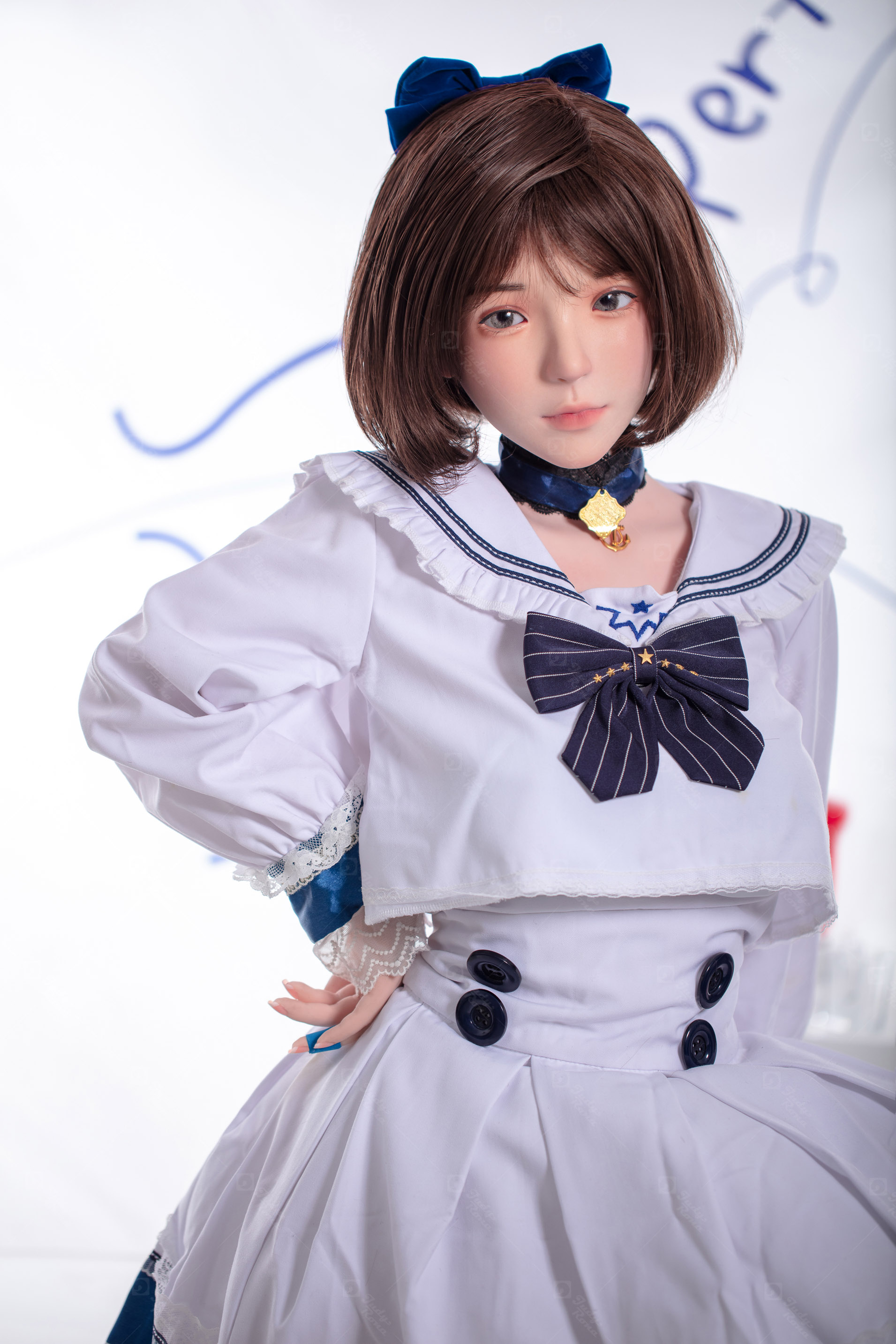 JR | Emi - 4Ft 10(148cm) Listen Conch Girl Silicone Sex Doll 