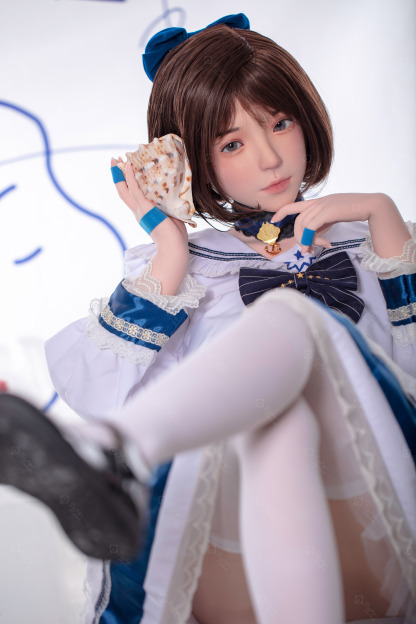 JR | Emi - 4Ft 10(148cm) Listen Conch Girl Silicone Sex Doll 