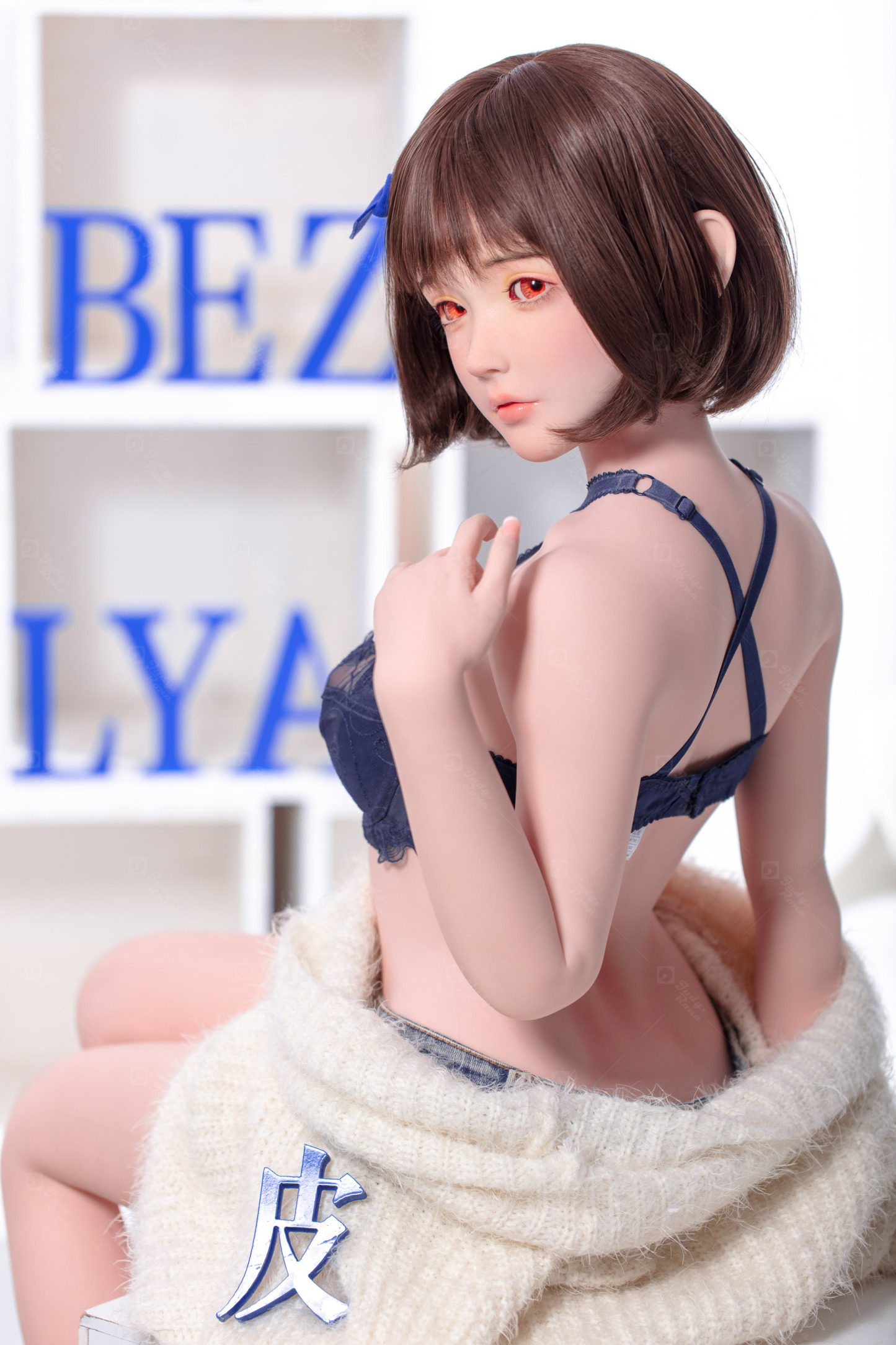 JR | Yumi - 4Ft 10(148cm) Japanese Sweater Girl Silicone Sex Doll 