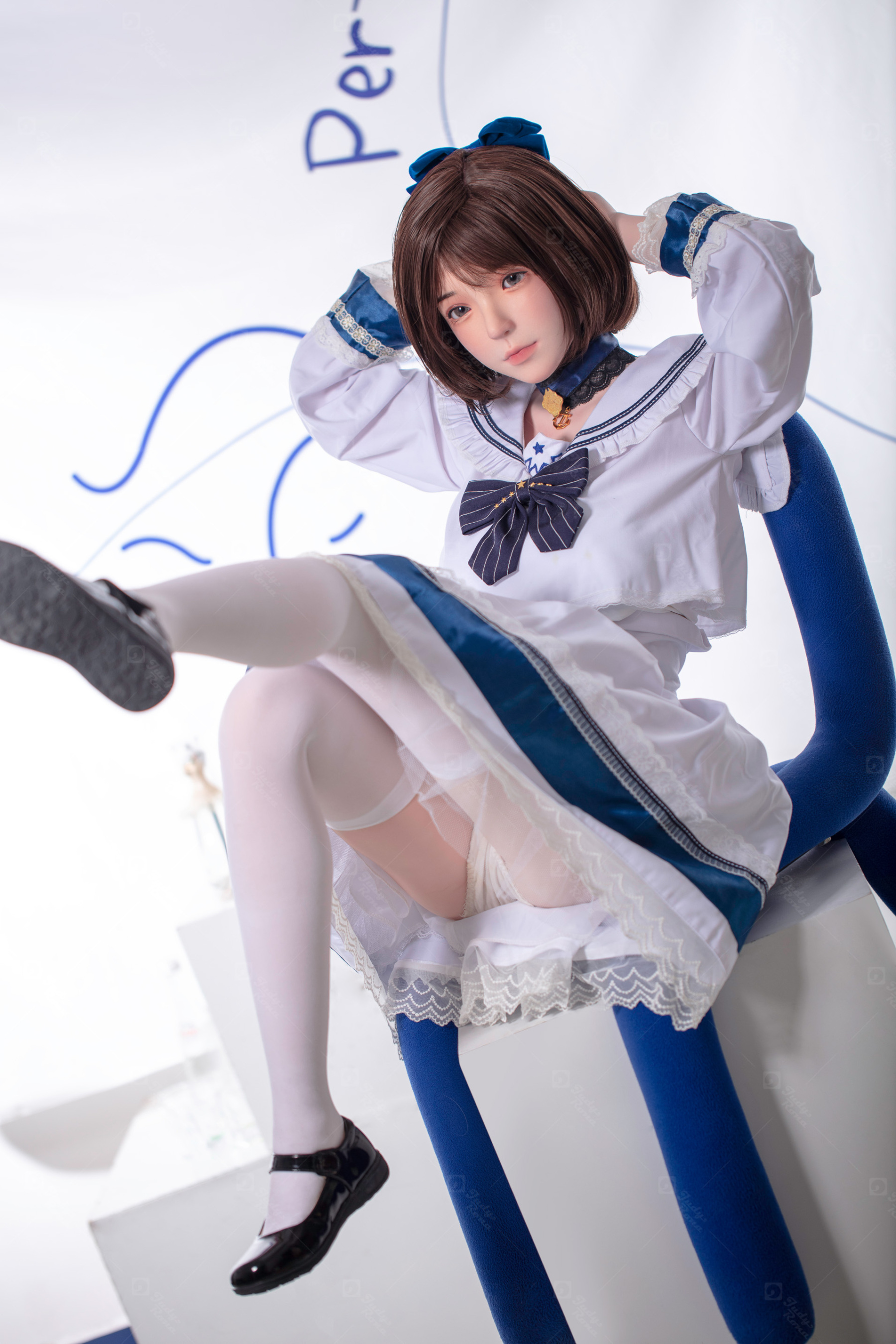 JR | Emi - 4Ft 10(148cm) Listen Conch Girl Silicone Sex Doll 