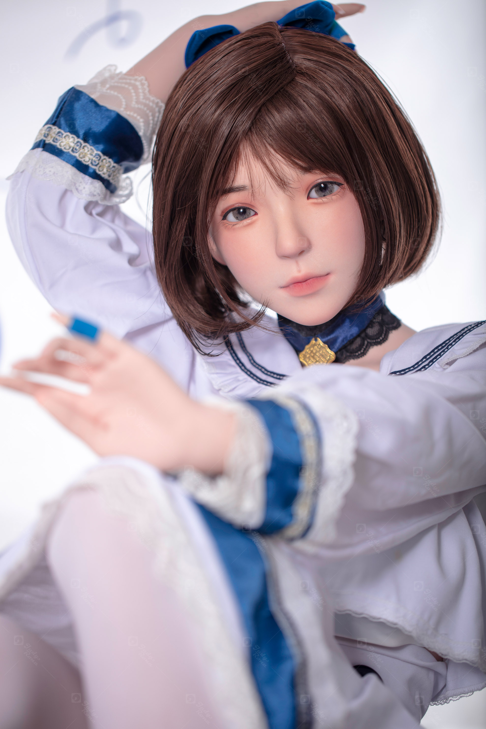 JR | Emi - 4Ft 10(148cm) Listen Conch Girl Silicone Sex Doll 