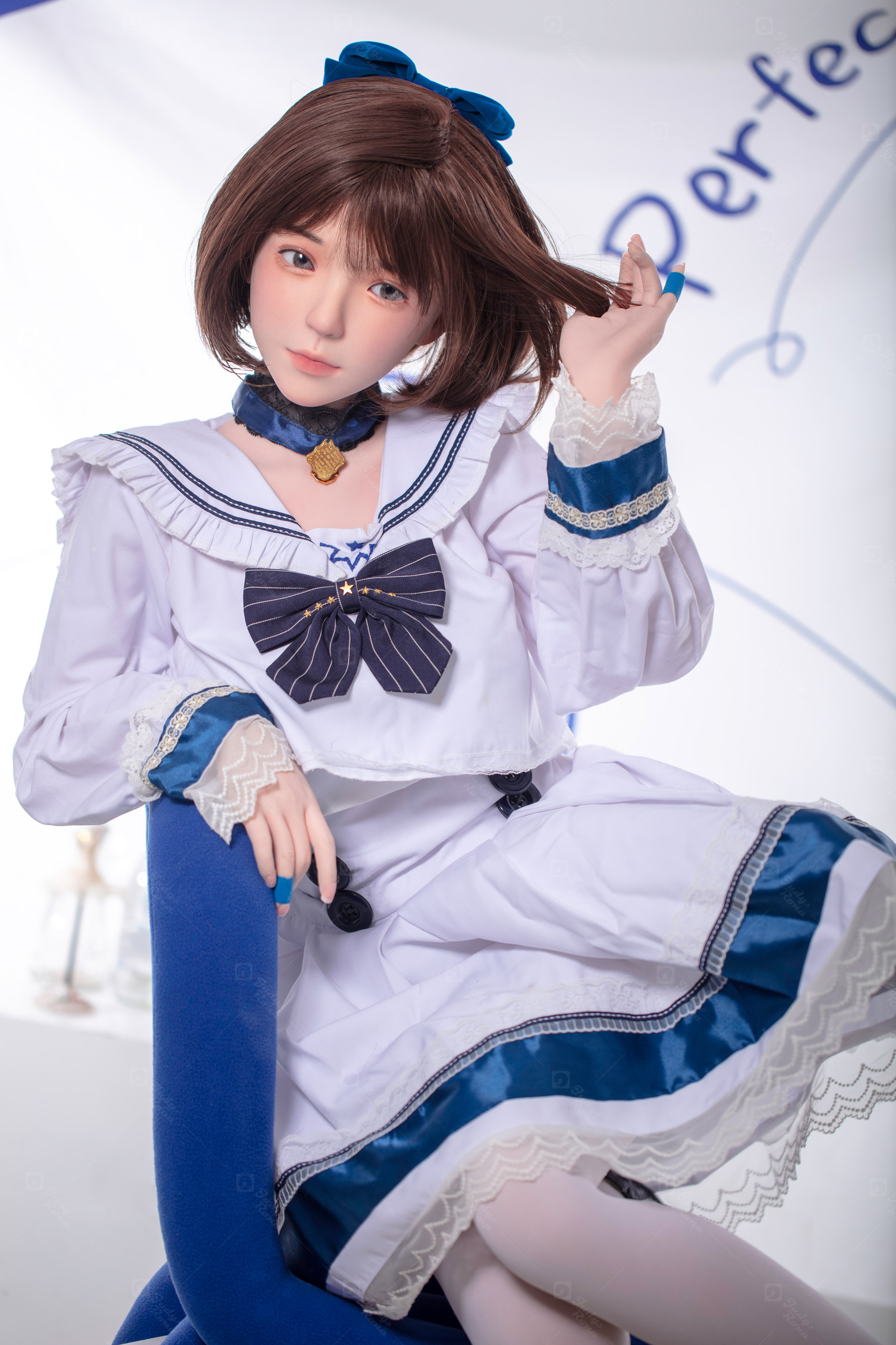 JR | Emi - 4Ft 10(148cm) Listen Conch Girl Silicone Sex Doll 