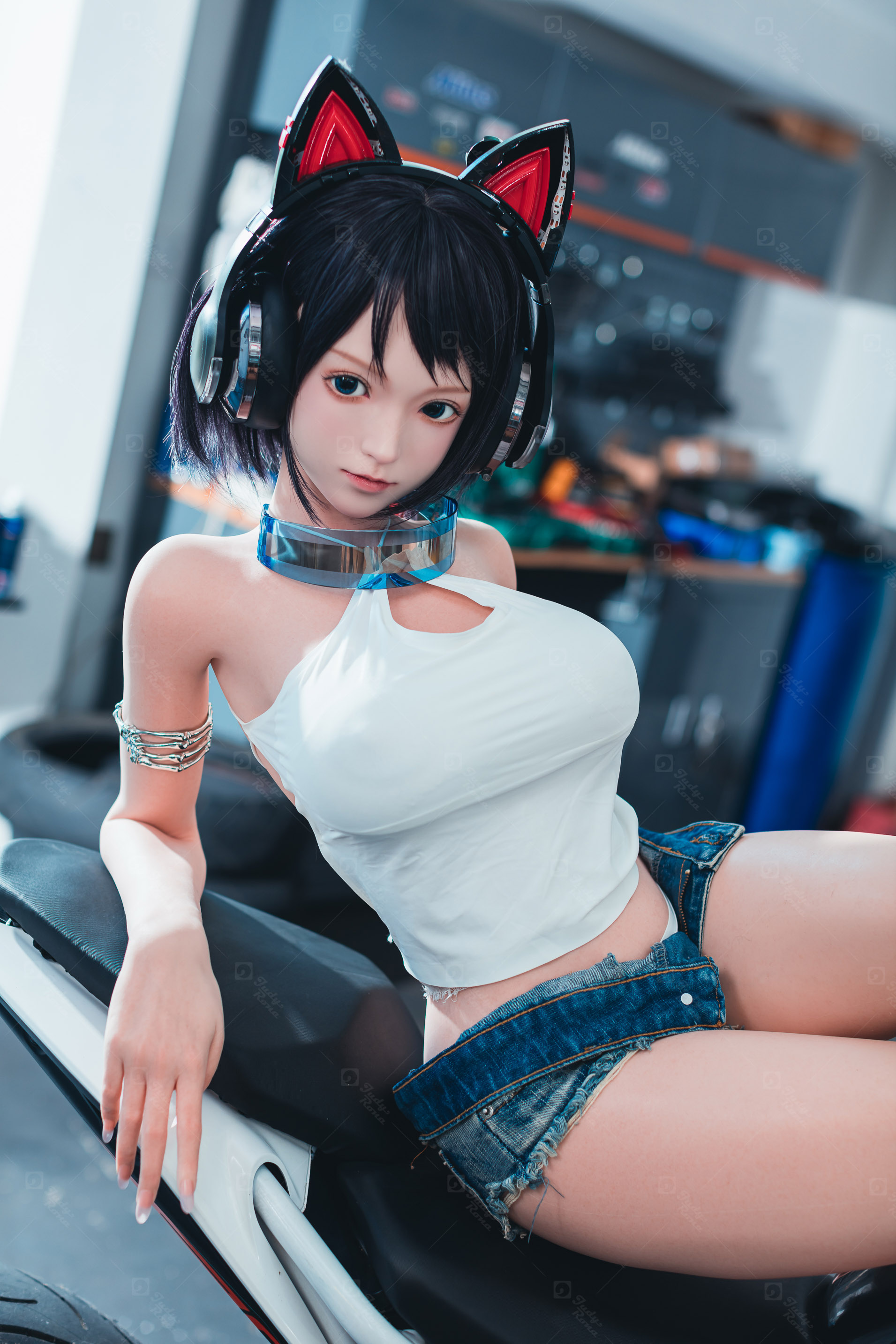 JR | Kira - 5Ft 2(158cm) Japanese Motorcycle Girl Silicone Sex Doll 