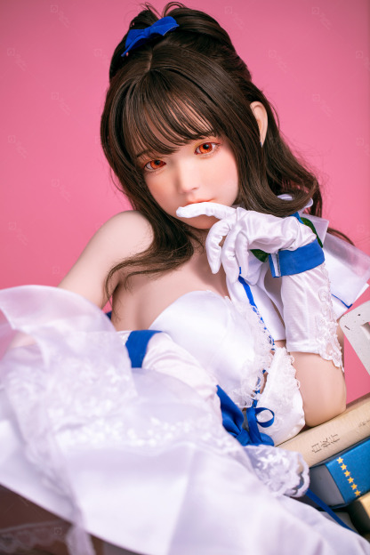 JR | Aria - 4Ft 10(148cm) Japanese Floral Skirt Silicone Sex Doll 