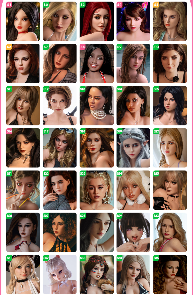 Custom Sex Doll - Combine Any Head And Body