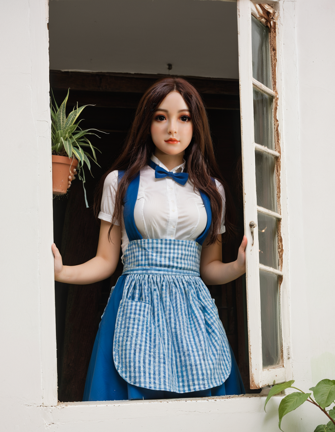 AIBEI |  Cherry- 4ft10 /148cm Small Breast Silicone Head+TPE Body Sex Doll