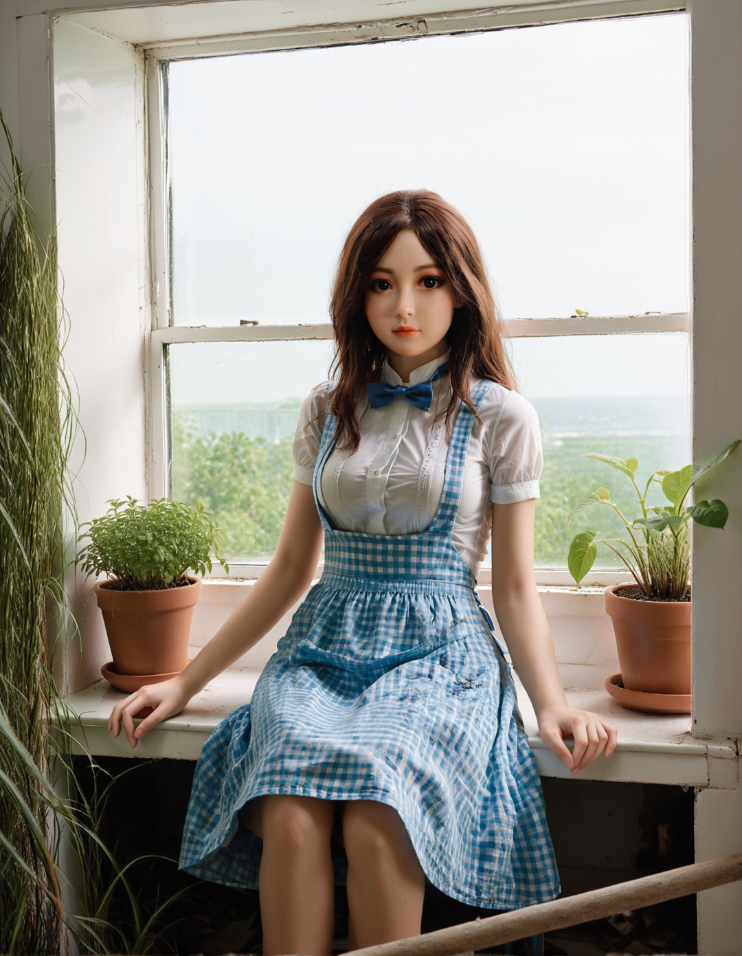 AIBEI |  Cherry- 4ft10 /148cm Small Breast Silicone Head+TPE Body Sex Doll